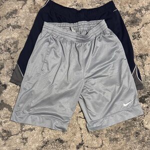 Nike Men's Gray and new balance Navy Shorts